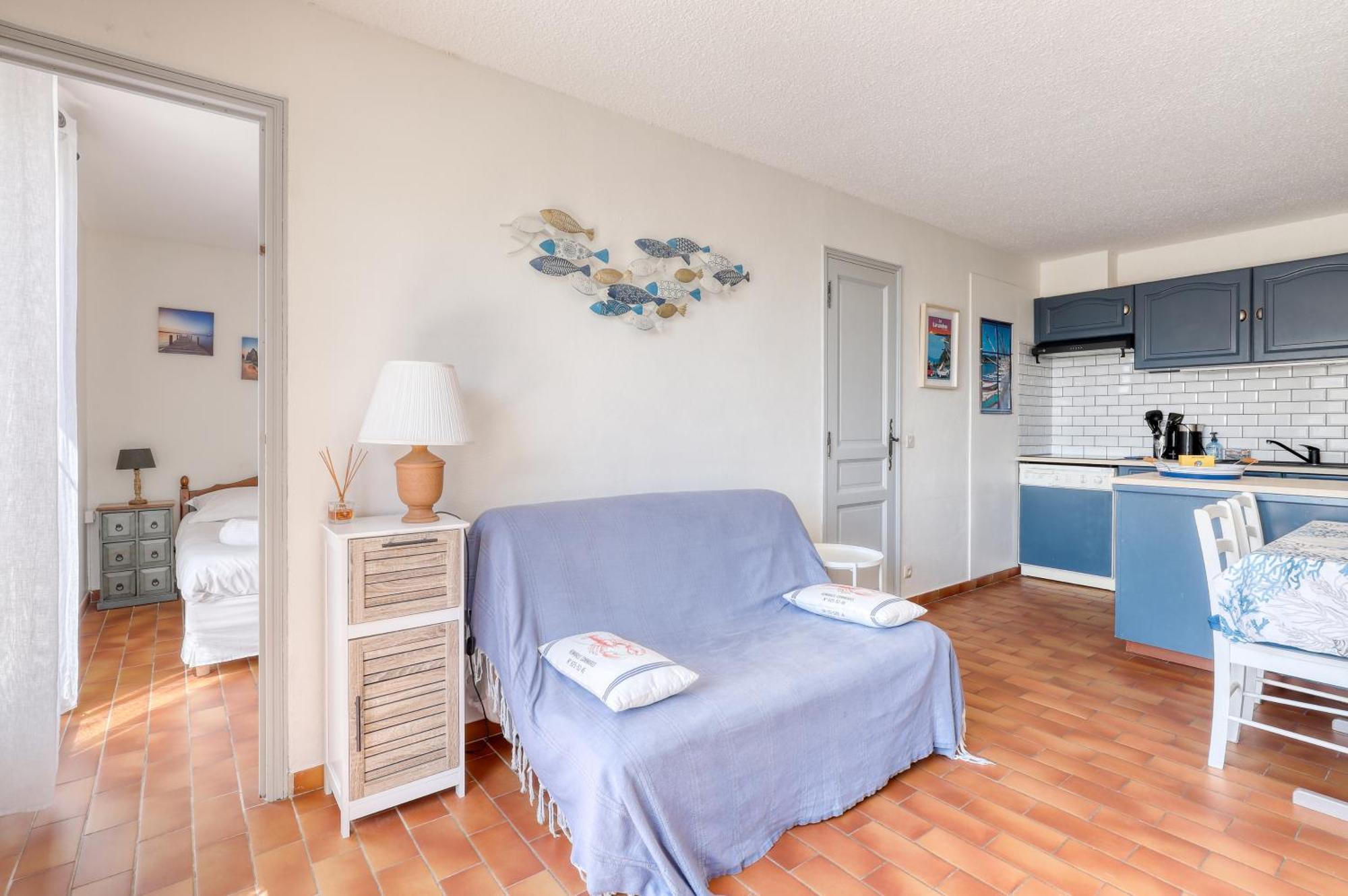 Vue exceptionnelle à Saint-Clair pour 5 personnes Apartamento Le Lavandou Exterior foto